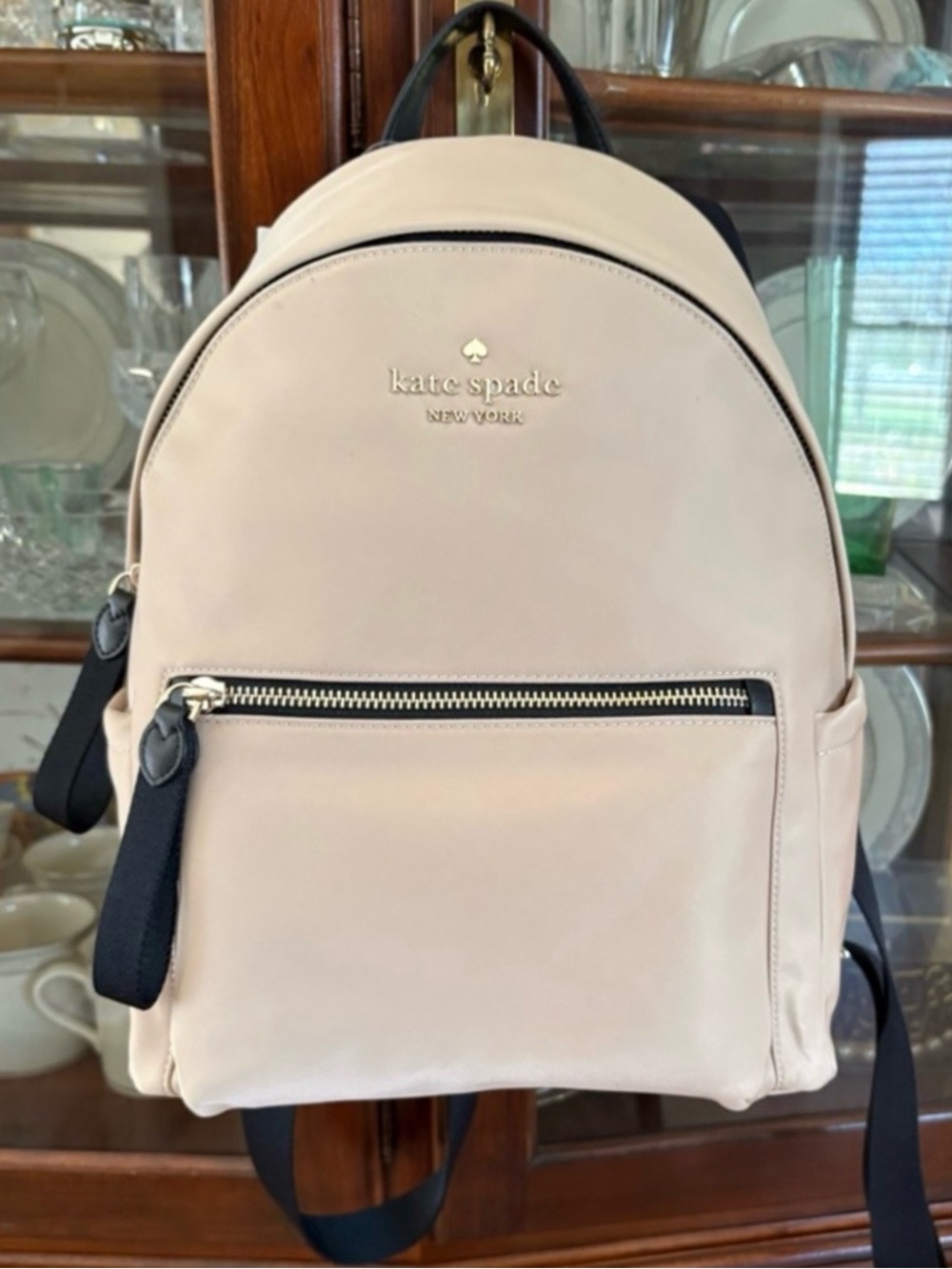 kate spade Chelsea backpack beige nwt